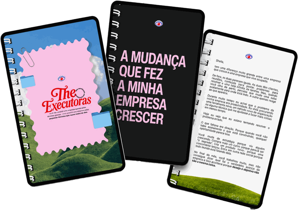 Workbooks The Executoras em tablets