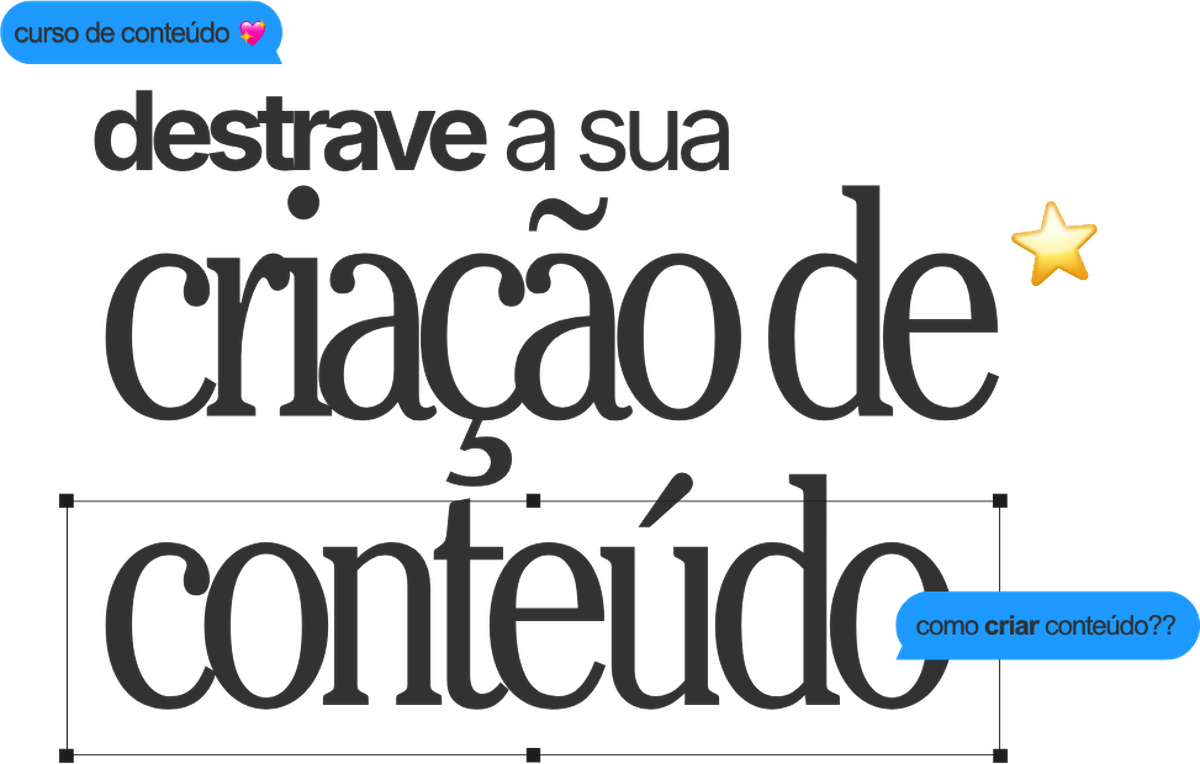 Destrave a sua criação de conteúdo
